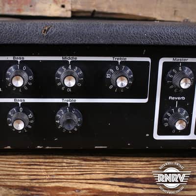 Univox U200L Mobile Ohm 200 watt Guitar Head 70s - Black image 5