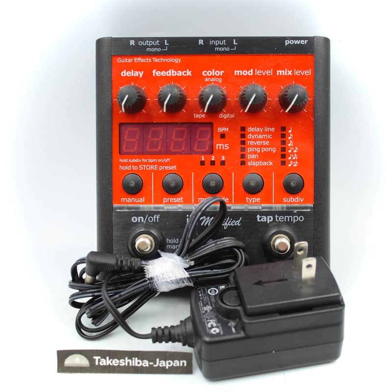 2004 – Present TC Electronic ND-1 Nova Delay iB Modified Black