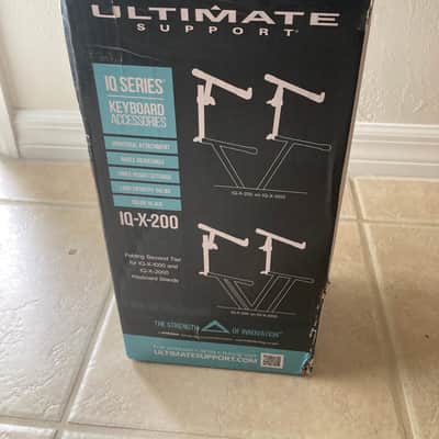 Ultimate Support IQ-X-200 Keyboard Stand 2nd Tier - Black image 3