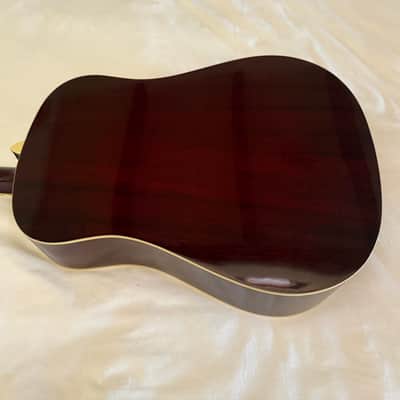 Vintage 1996 Epiphone Hummingbird - Cherry Sunburst - Made in Korea (MIK) - Free Pro Setup image 11