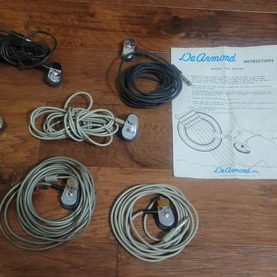 Vintage Dearmond "Bug" pickups model 800/700 1940-60s - owned by Bill Thacker image 1