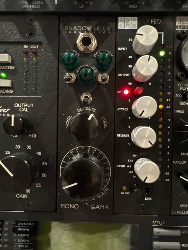 Shadow Hills Mono GAMA 500 Series Mic Preamp Module 2010s - Black image 1