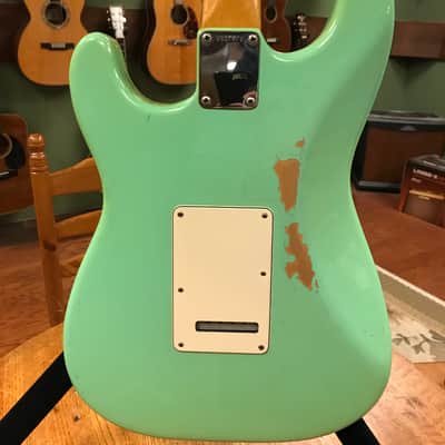 1986 Fender American Vintage '62 Stratocaster Surf Green AVRI image 11