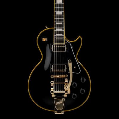 Epiphone Joe Bonamassa 1959 Les Paul Custom (2025) - Antique Ebony #26562 with Original Hard Case image 3