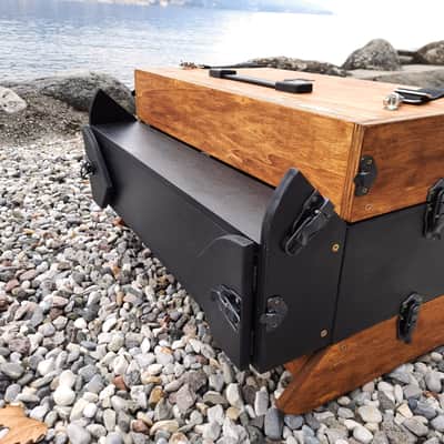 15U 126 hp (84, 104 hp or other) Eurorack Portable case powered, modular synthesizer patched reseal image 7