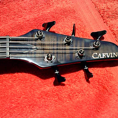CARVIN 5-String Bass💎PIEZO💎ACTIVE-EQ💎NECK-THRU💎TOP-OF-THE-LINE & BONU$ 💎5 *FREE*$ET$-of-$TRING$ image 13