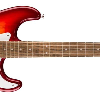 Squier Squier Sonic Stratocaster, White Pickguard - Sienna Sunburst image 3