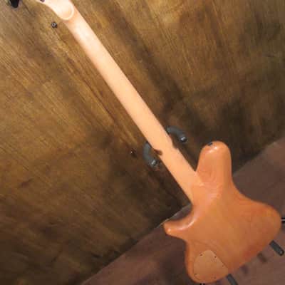 Rybski Custom Single Cut 4 String Bass Guitar with Gig Bag image 6