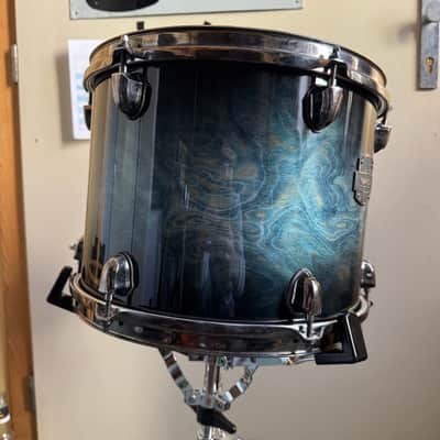 Mapex Saturn 13x10" Rack Tom (Deep Water Maple Burl) image 3