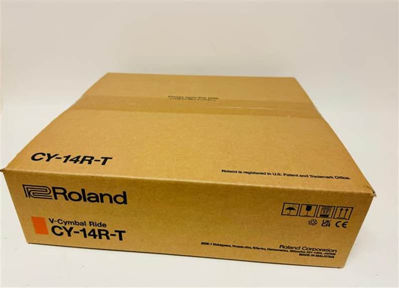 Roland CY-14R-T 14” Black Ride Cymbal CY14 T image 1