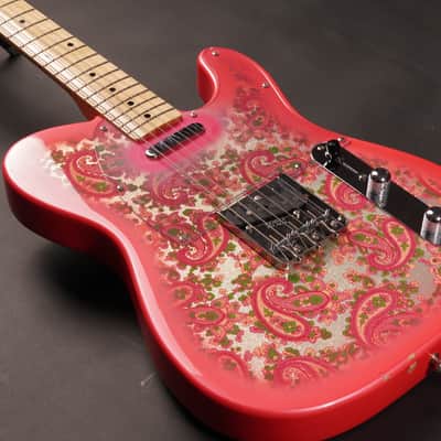 Fender Limited Edition FSR Classic '69 Telecaster MIJ with Maple Fretboard 2010s - Pink Paisley image 4