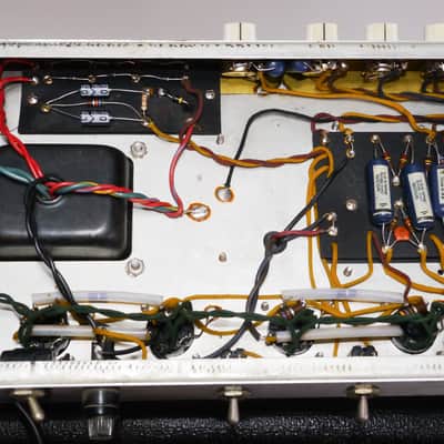 1962 FENDER SHOWMAN 6G14-A 100-Watt 1x12" Brown Face-Piggyback Guitar Amp image 12