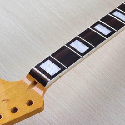 Maple Wood Guitar Strat Style Neck with Rosewood Fingerboard 22 Frets image 3