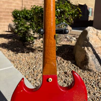 Jeff Beck signed Gibson Melody Maker D fire engine red - Groovy! ✌️ image 12