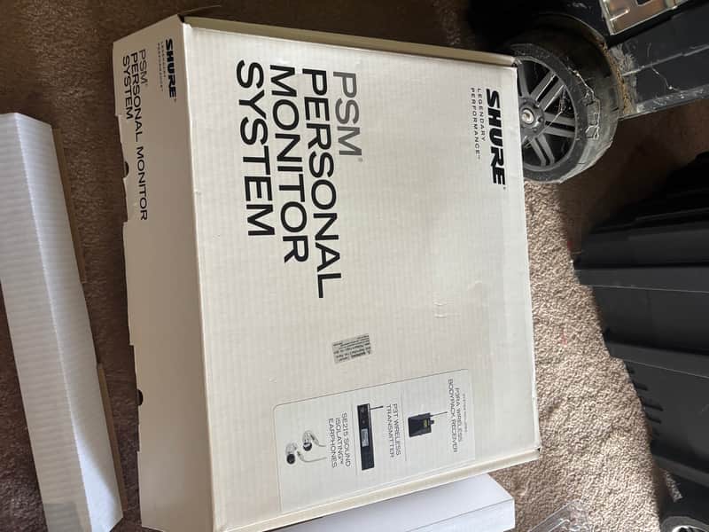 Shure Shure PSM300 P3TRA215CL Wireless In-ear Stereo Personal Monitor System - G20 Band 2025 image 1