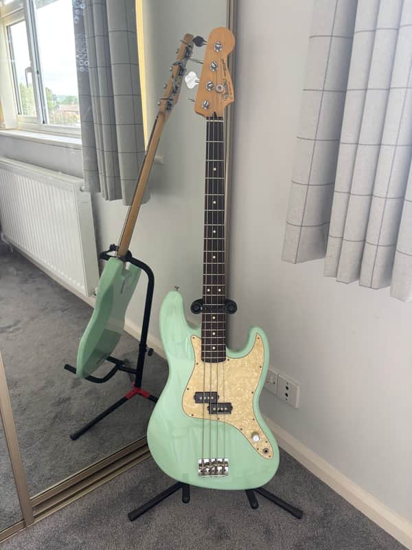 Fender Mark Hoppus Artist Series Signature Jazz Bass 2003 - 2010 - Surf Green