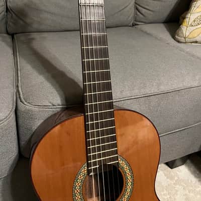 Manuel Rodriguez e Hijos Model A Classical Guitar (Madrid, Spain) Solid Cedar Top w/ Hard Case – 2006 image 3