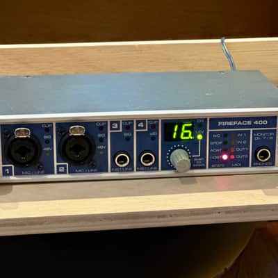 RME Fireface 400 Audio Interface 2000s - Blue image 1
