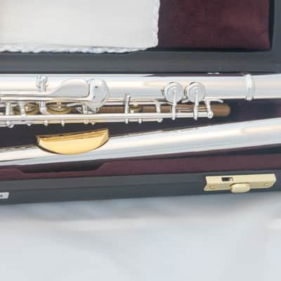 Yamaha YFL-372 Allegro Intermediate Flute *Silver Headjoint *Low-B *Split-E *Cleaned & Serviced image 9