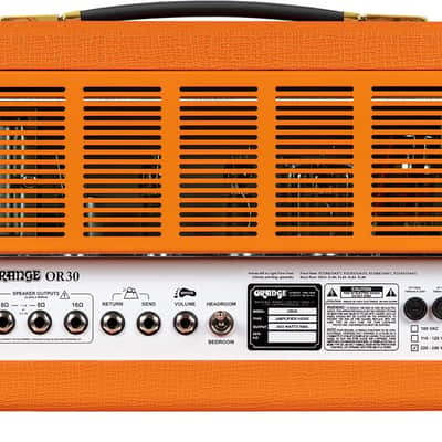 Orange OR30 Guitar Amplifier Head (30 Watts), Orange image 4
