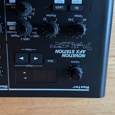 Novation AFX Station 25-Key Monophonic Synthesizer 2020 - Present - Black image 3