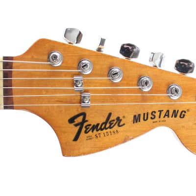 1977 Fender Mustang sunburst image 5