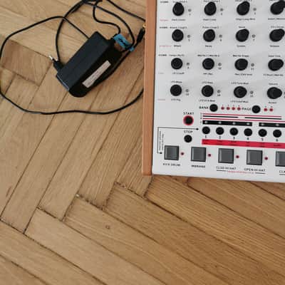 JoMox Alpha Base Analog Drum Synthesizer 2017 - Present - White / Natural image 4