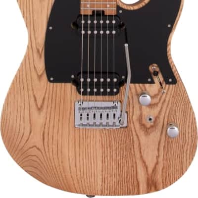Charvel Pro-Mod So-Cal Style 2 24 HH 2PT CM Ash Electric Guitar. Caramelized Maple FB, Natural Ash image 2