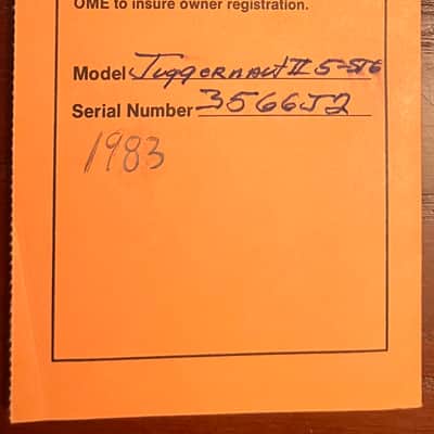 OME Juggernaut II 5 String Banjo 1983 image 16