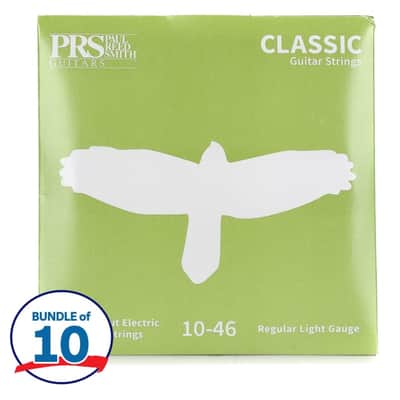 PRS Classic Electric Guitar Strings - .010-.046 Light 10-pack image 2