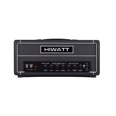 Hiwatt TB40/20 2-Channel 40/20W Tube Amplifier Head w/ Spring Reverb – TB4020H image 1