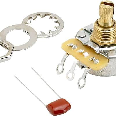 Fender 099-0832-000 250K Audio Taper No-Load Split Shaft Volume / Tone Potentiometer