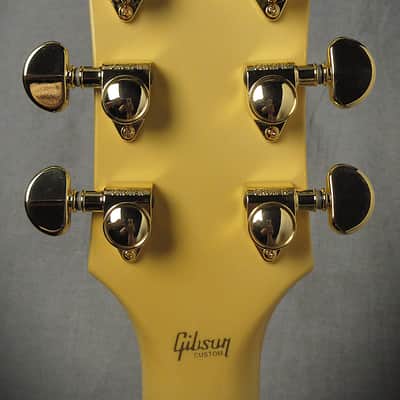 Gibson Ltd Ed Les Paul Custom 2025 - Antique Alpine White VOS image 11