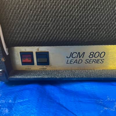 Marshall JCM 800 Lead Series Model 2210 100-Watt Master Volume Head with Reverb 1980s - Black image 12