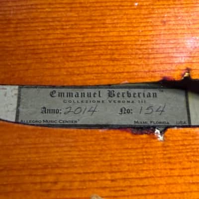 Emmanuel Berberian Collezione Verona III 3/4 Cello Outfit image 8