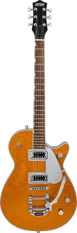 Gretsch G5230T Electromatic Sparkle Jet FT Single-Cut with Bigsby, Laurel Fingerboard, Gold Sparkle image 1