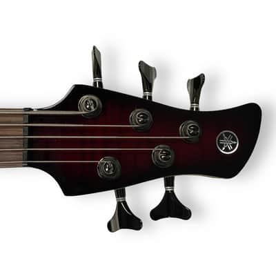 Yamaha TRBX 605FM 5-String, Dark Red Burst / Rosewood image 3