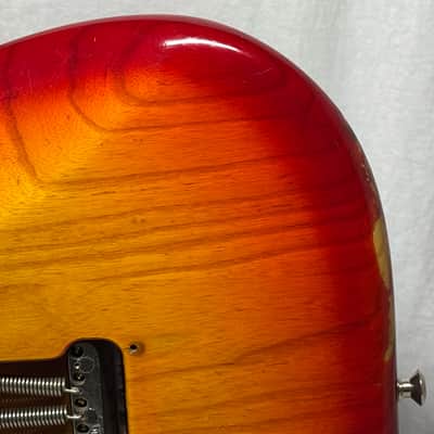 Fender USA Stratocaster Guitar with Case - neck has been re-fin'd / re-fretted / re-shaped 1982 image 10
