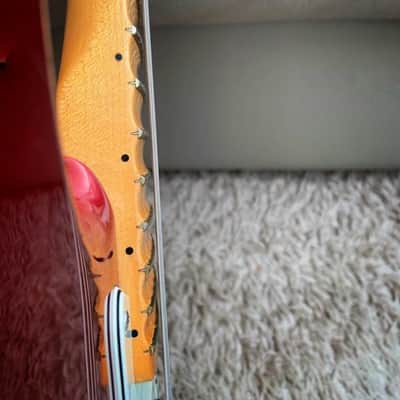 Fender Yngwie Malmsteen Artist Series Signature Stratocaster with Maple Fretboard 1998 - 2006 Candy Apple Red image 9