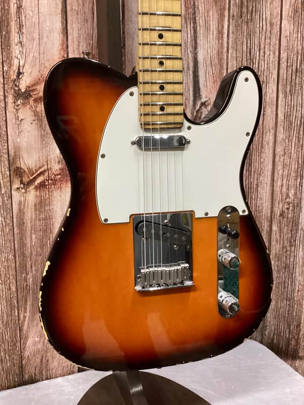 Fender USA Telecaster 1994 Brown Sunburst with HSC image 1
