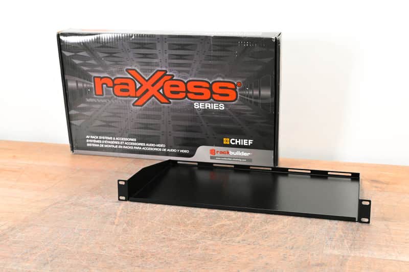 Raxxess UTS-1 1U Standard Rack Utility Shelf CG01FZG image 1