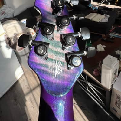 Ernie Ball Music Man John Petrucci Signature Majesty Maple Top 6 2022 - 2024 Crystal Amethyst image 10