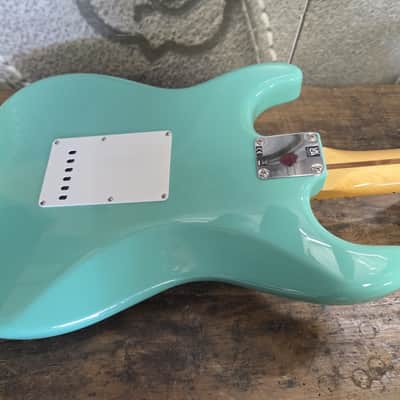 Fender Vintera '50s Stratocaster with Maple Fretboard 2019 - 2023 - Seafoam Green image 4