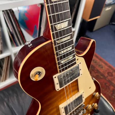 Gibson Custom 60th Anniversary 1959 Les Paul Standard VOS Iced Tea Burst VOS image 6
