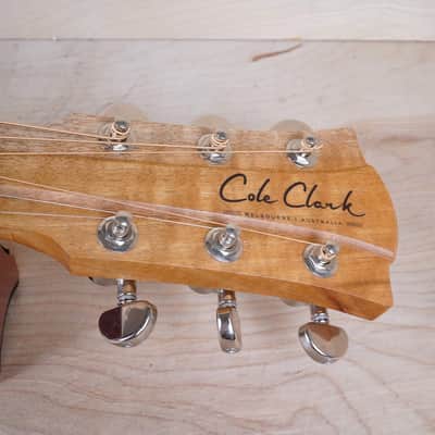 Cole Clark CCFL1EC-BM Acoustic Guitar 2018 Natural Bunya Top, Queensland Maple w/ Bag image 3