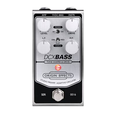 Reverb.com listing, price, conditions, and images for origin-effects-dcx-bass-tone-shaper-drive-pedal