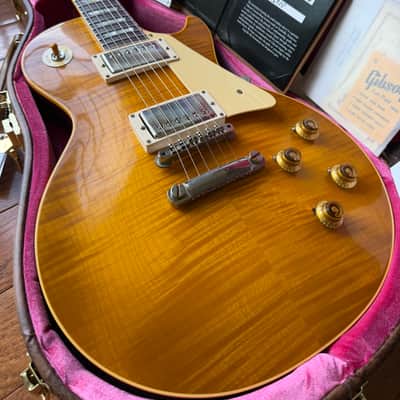 2026 Gibson Custom Shop Les Paul Standard ‘59 Reissue R9 VOS - Dirty Lemon Burst image 1