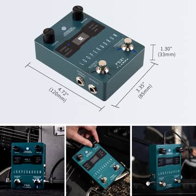 Flamma FS21 Drum Machine Looper Pedal 160 Minutes Looper 100 Drum Grooves Support Software Editing,price include the import duty to US buyer image 5