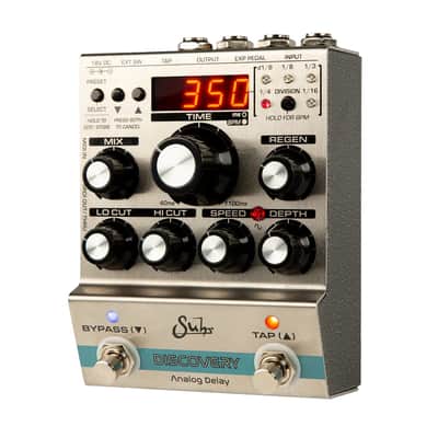 Suhr 03-DAD-0001 Discovery 18-Volt Analog Delay Pedal, 127 Programmable Presets image 3