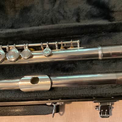 Yamaha Open Hole Flute- Silverplated All New Pads image 3
